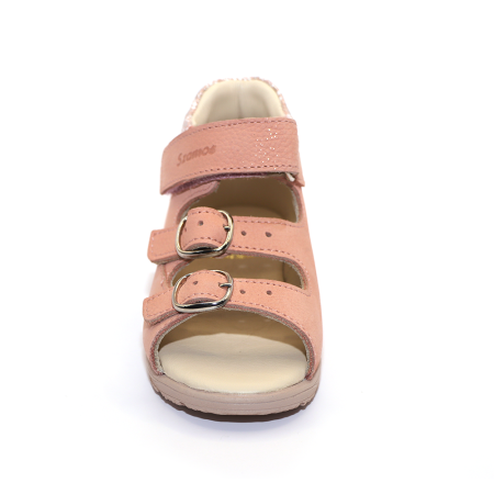 Sandale supinate, cu scai și cataramă, pentru fete, model cu unicorn [2]