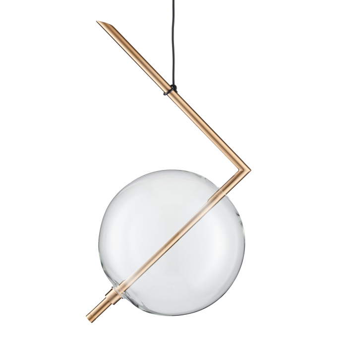 Pendul LED AMORE auriu, 24 cm - STEP INTO DESIGN [2]