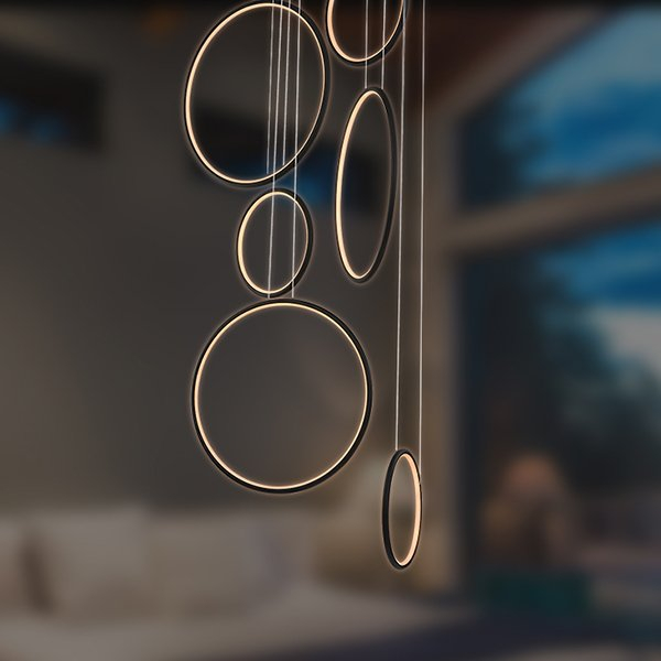 Lampa suspendata LED RING Altavola Design [8]