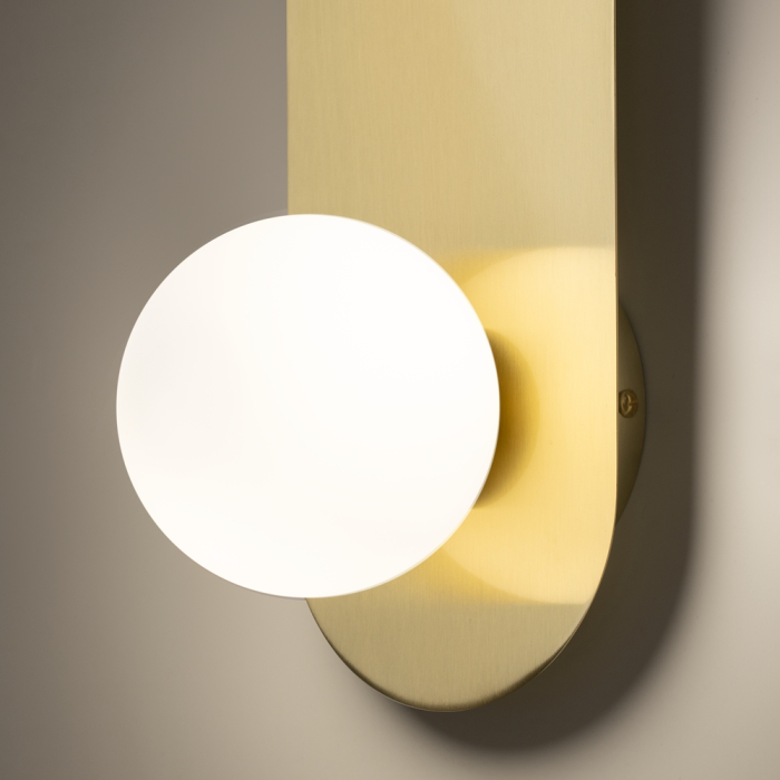 Aplică de perete BAO, auriu/alb, 31 cm - MAYTONI [2]