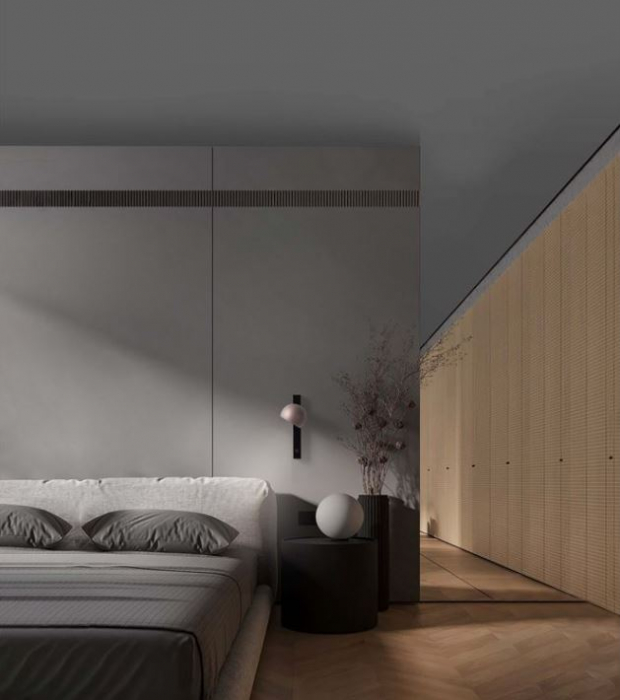 Aplica de perete LED LUSA cu intrerupator, negru/auriu, 3000K, 644 lm, inaltime 26 cm - NOVA LUCE [5]