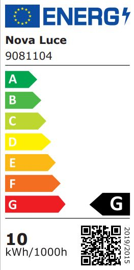 Aplica de perete LED TIEN, negru, 60 cm - Nova Luce [7]