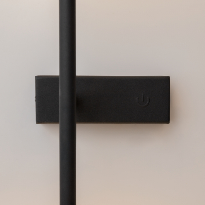 Aplica de perete LED TOUCH, negru/alb, intrerupator touch, 3000K, inaltime 48 cm - MAYTONI [4]