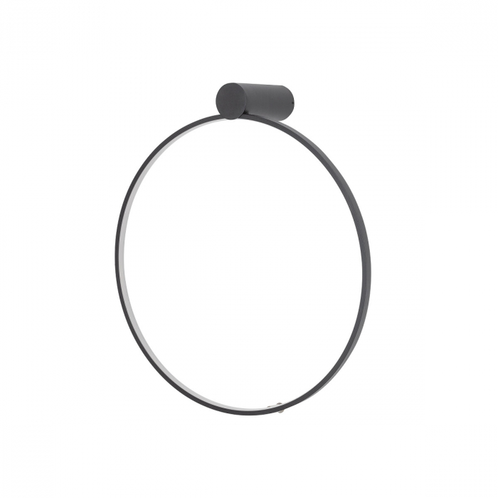 Aplica de perete/tavan LED CIRCOLO, negru, 3000K, 560 lm, diametru 45 cm - NOWODVORSKI [2]