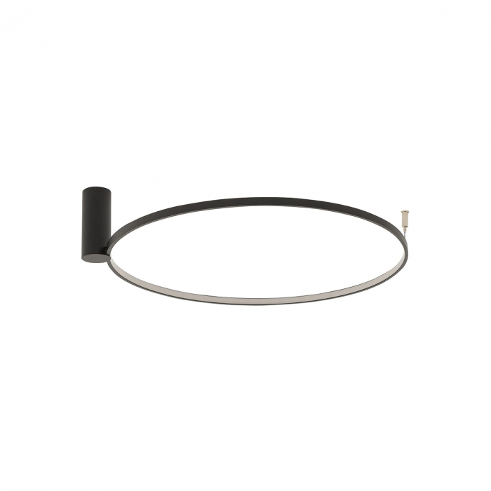 Aplica de perete/tavan LED CIRCOLO, negru, 3000K, 560 lm, diametru 45 cm - NOWODVORSKI [4]