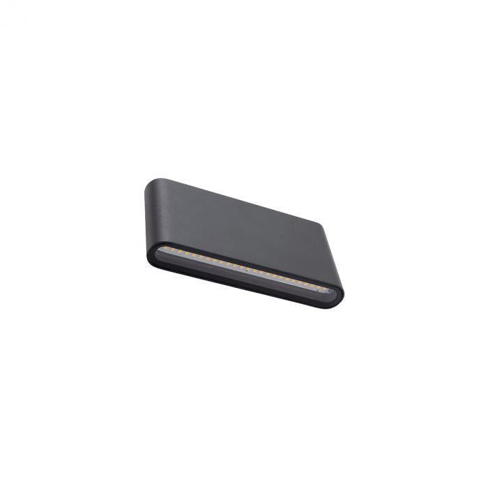 Aplică exterior LED SEMI M, neagră, 3000K, 17.5 cm - NOWODVORSKI 11364 [4]