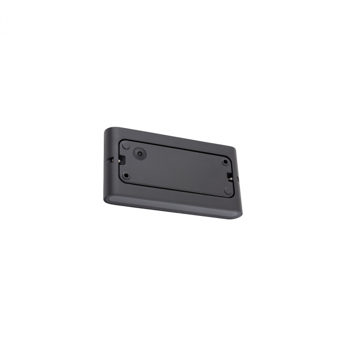 Aplică exterior LED SEMI M, neagră, 3000K, 17.5 cm - NOWODVORSKI 11364 [5]