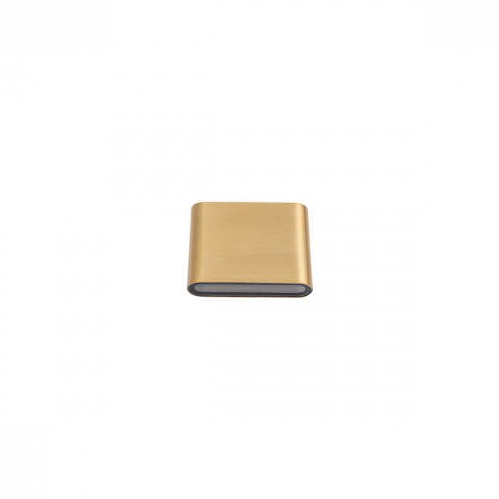 Aplica pentru perete exterior LED SEMI S, alama, 3000K, IP54, flux 300 lm, lungime 11 cm - NOWODVORSKI 11365 [3]
