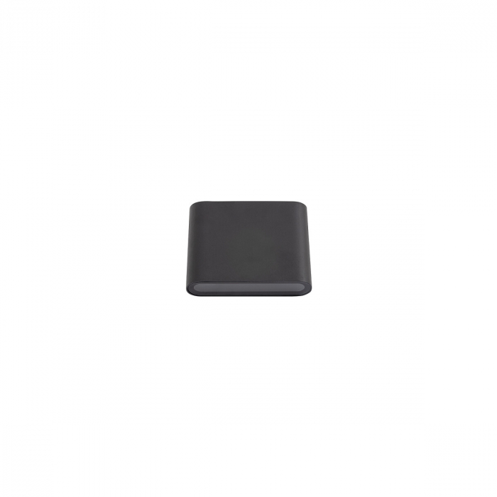 Aplica pentru perete exterior LED SEMI S, negru, 3000K, IP54, flux 300 lm, lungime 11 cm - NOWODVORSKI 11363 [3]
