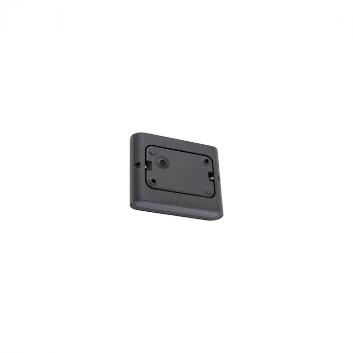 Aplica pentru perete exterior LED SEMI S, negru, 3000K, IP54, flux 300 lm, lungime 11 cm - NOWODVORSKI 11363 [5]