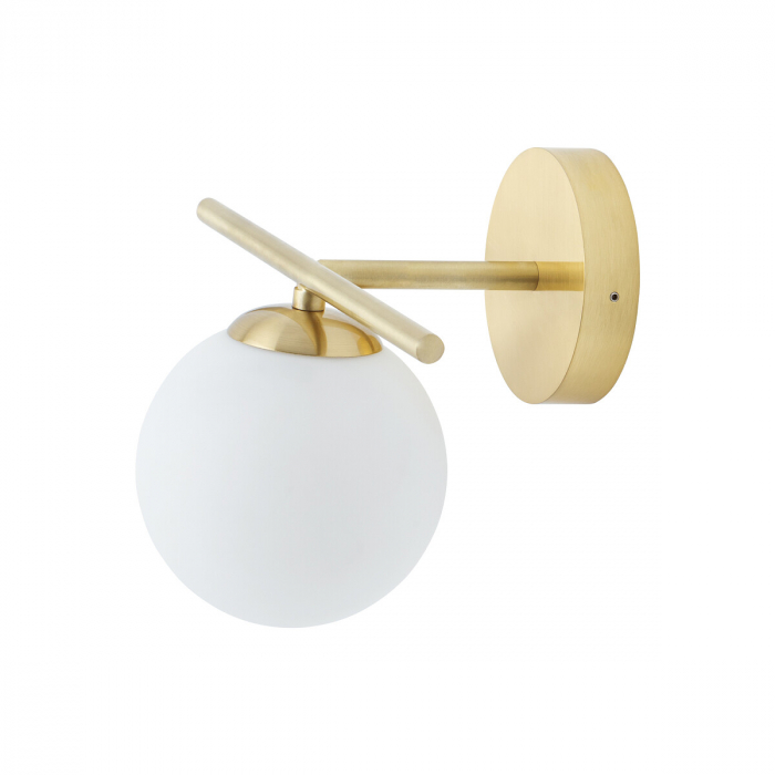Lampa de perete pentru baie ARALIA, alama/alb, 1*G9, IP44, lungime 25 cm - NOWODVORSKI [5]