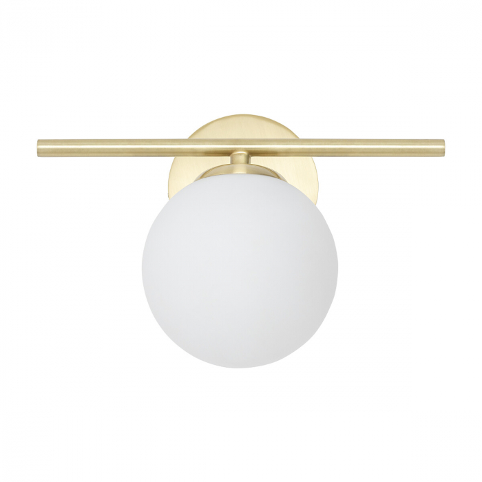Lampa de perete pentru baie ARALIA, alama/alb, 1*G9, IP44, lungime 25 cm - NOWODVORSKI [6]