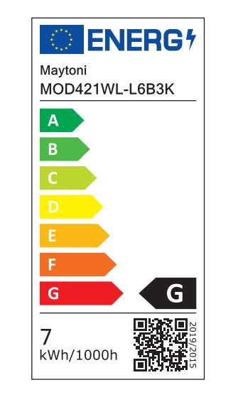 Aplica perete LED PIXEL, negru, 3000K, 350 lm, diametru 9 cm - MAYTONI [6]