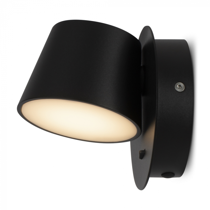 Aplica perete LED PIXEL, negru, 3000K, 350 lm, diametru 9 cm - MAYTONI [2]