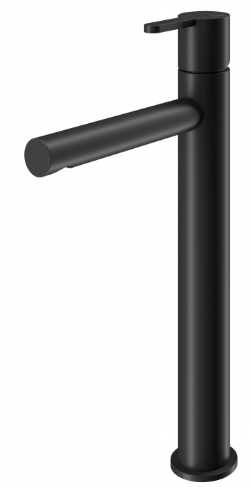 Baterie baie pentru lavoar inalta SENSE, negru, monocomanda, inaltime 30 cm - SPATIO [2]