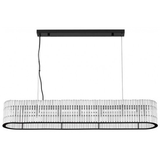 Candelabru BAROK, negru, 7*G9, lungime 110 cm - NOVA LUCE [4]