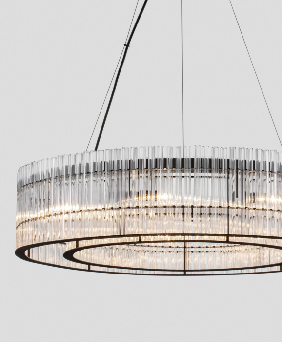 Candelabru BAROK, negru, 9*G9, diametru 70 cm - NOVA LUCE [2]
