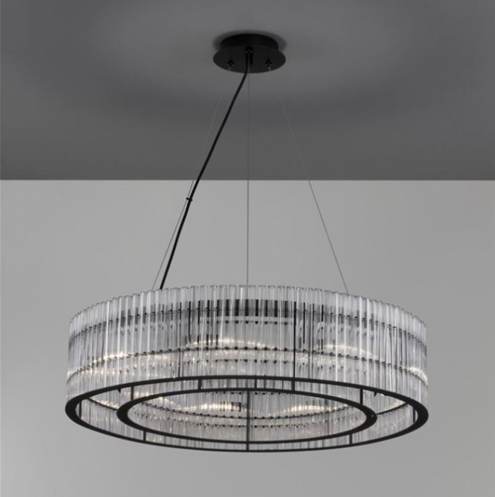 Candelabru BAROK, negru, 9*G9, diametru 70 cm - NOVA LUCE [4]