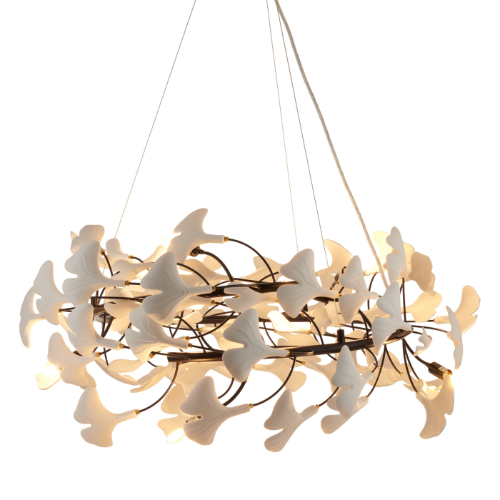 Candelabru BOTANIKA, negru/alb, 80 cm - STEP INTO DESIGN [5]