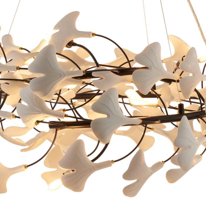 Candelabru BOTANIKA, negru/alb, 80 cm - STEP INTO DESIGN [7]