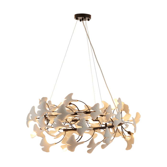 Candelabru BOTANIKA, negru/alb, 80 cm - STEP INTO DESIGN [2]