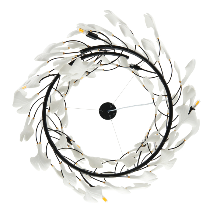 Candelabru BOTANIKA, negru/alb, 80 cm - STEP INTO DESIGN [8]