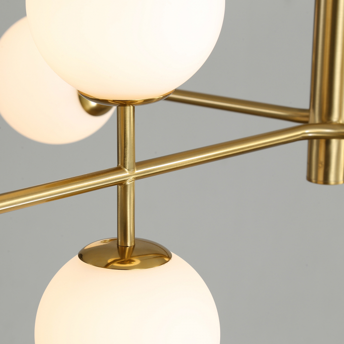 Candelabru DORIS, auriu/alb, 20*G9, lungime 155 cm - ACB [3]