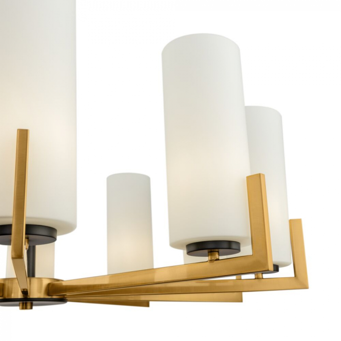 Candelabru FORTANO, alama/negru, 10*E27, diametru 86 cm - MAYTONI [4]