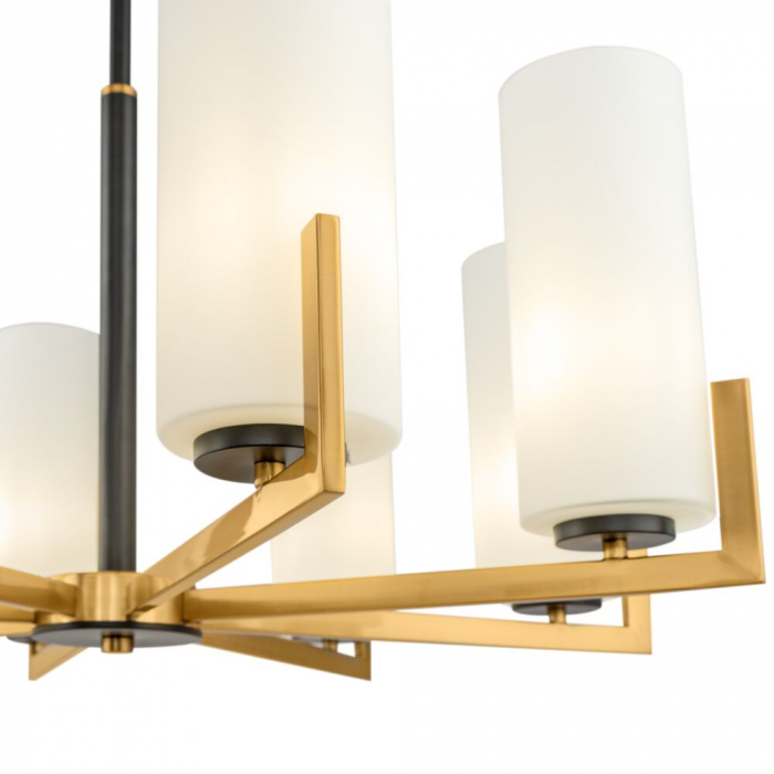 Candelabru FORTANO, alama/negru, 8*E27, diametru 76 cm - MAYTONI [2]