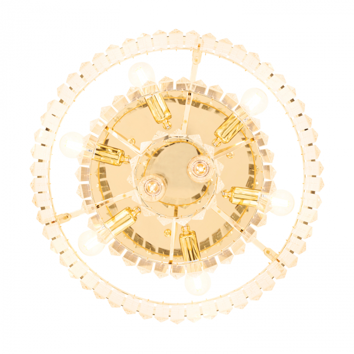 Lustra tip plafoniera SPLENDORE aurie, 8*E14, 40W, diametru 50 cm - STEP INTO DESIGN [6]
