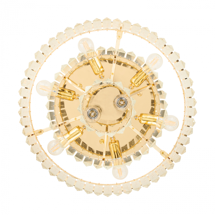 Lustra tip plafoniera SPLENDORE aurie, 8*E14, 40W, diametru 50 cm - STEP INTO DESIGN [5]