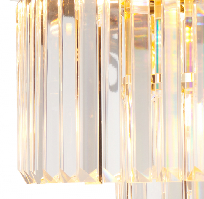 Lustra tip plafoniera SPLENDORE aurie, 8*E14, 40W, diametru 50 cm - STEP INTO DESIGN [7]