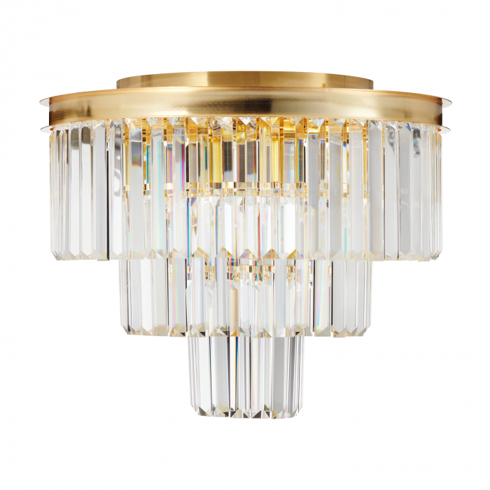 Lustra tip plafoniera SPLENDORE aurie, 8*E14, 40W, diametru 50 cm - STEP INTO DESIGN [3]