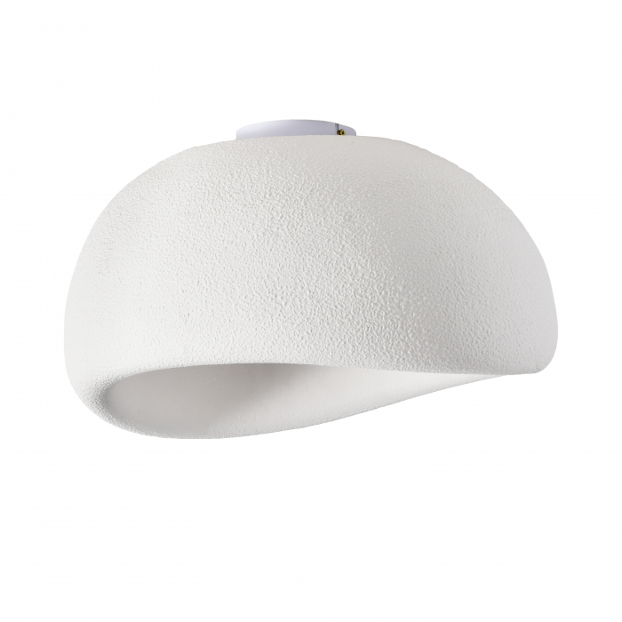 Plafonieră albă Stone, diametru 40 cm - Step Into Design [3]