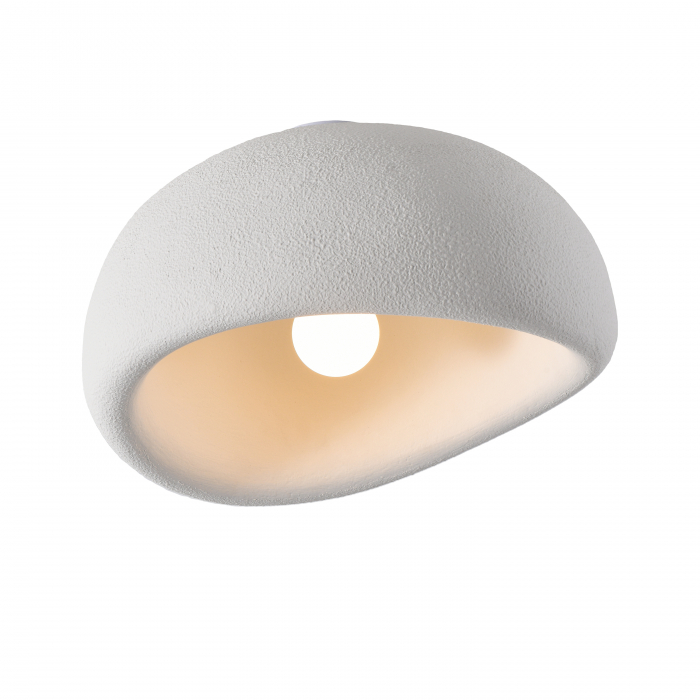 Plafonieră albă Stone, diametru 50 cm - Step Into Design [2]
