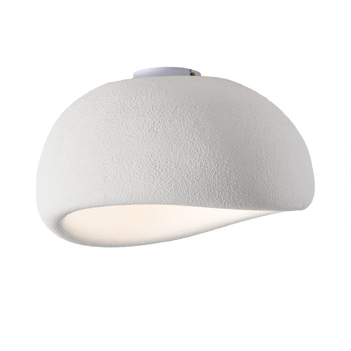 Plafonieră albă Stone, diametru 50 cm - Step Into Design [5]