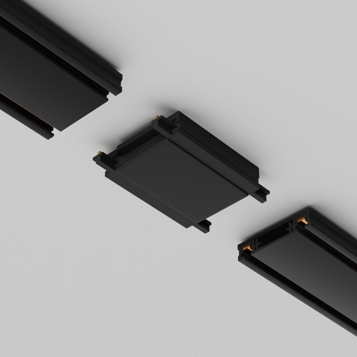 Conector in linie dreapta pentru sina magnetica RADITY neagra - MAYTONI [4]
