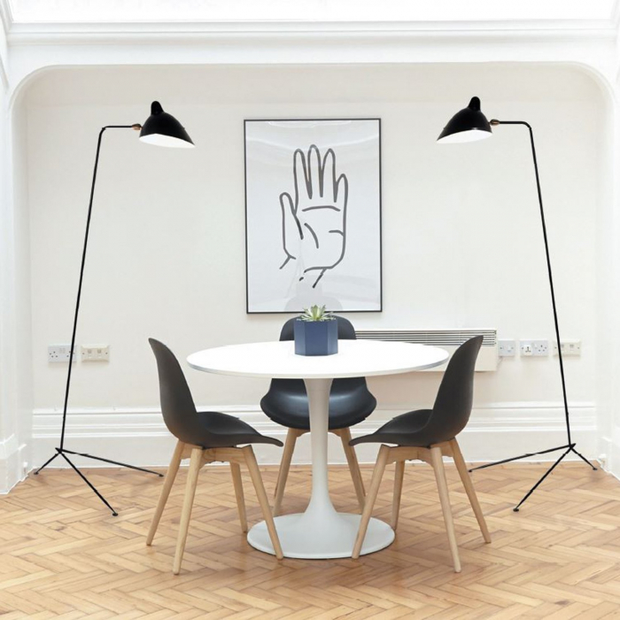 Lampadar CRANE-F1 negru, 1*E14, 40W, inaltime 160 cm - STEP INTO DESIGN [2]