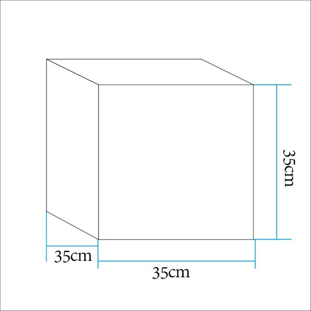 Lampă de grădină LED CUBIC M, 16 culori, 35 cm [3]