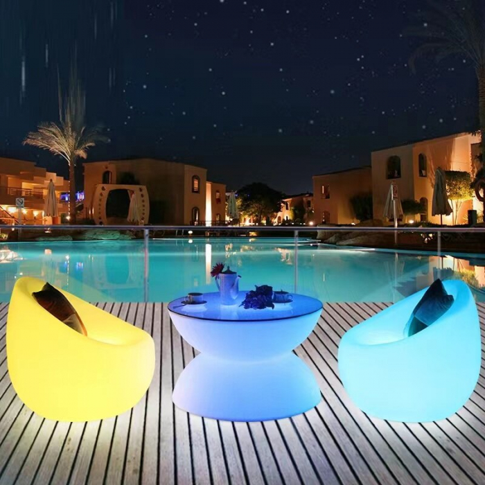 Lampa de gradina LED PARTY, fotoliu, RGBW 16 culori [2]