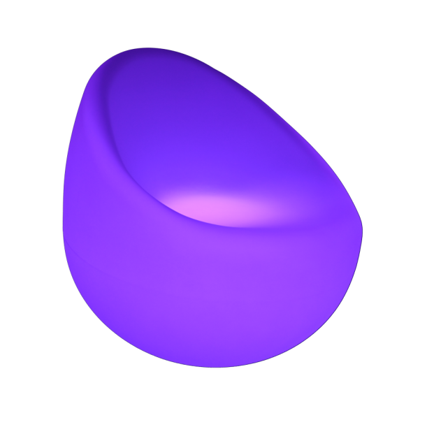 Lampa de gradina LED PARTY, fotoliu, RGBW 16 culori [4]