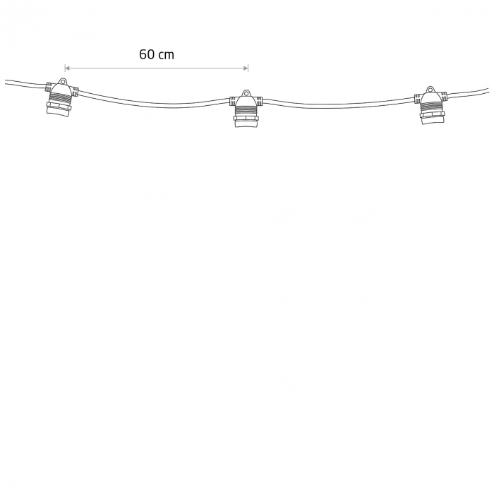 Ghirlanda luminoasa FESTOON LIGHTS, lungime 6 m - Nowodvorski [3]