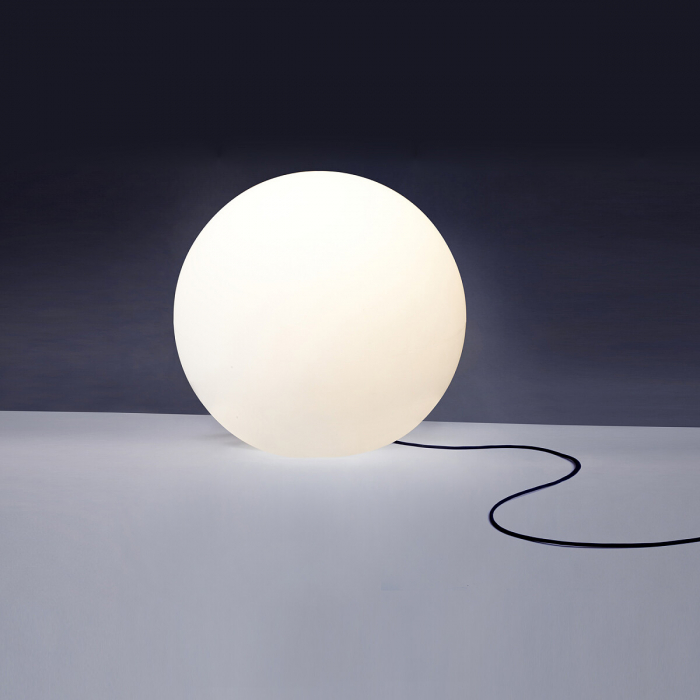 Lampa de gradina alba portabila CUMULUS, 1*E27, diametru 30 cm - NOWODVORSKI [3]