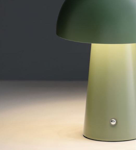 Lampa de masa LED ANDE, cu TOUCH, USB, verde, 22 cm - NOVA LUCE [2]