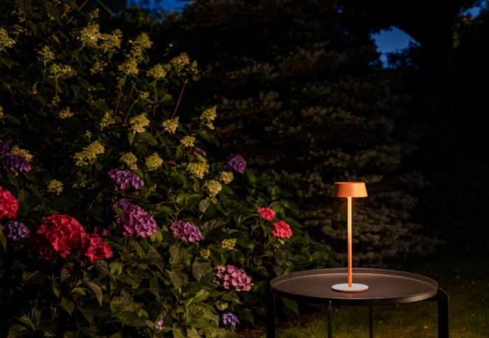 Lampa de masa exterior LED AMY, teracotă, dimabila, 32.5 cm - Nowodvorski [3]