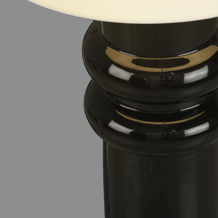 Lampa de masa inalta ALMERIA, negru/alb, 1*E27, inaltime 64.8 cm - ACB [3]