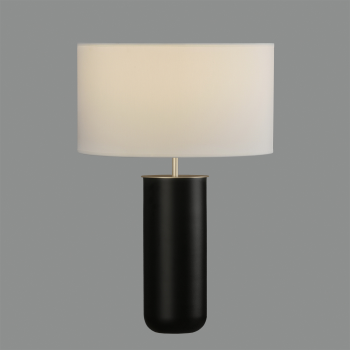 Lampa de masa inalta LINDANA, negru/alb/auriu, 1*E27, inaltime 60.5 cm - ACB [2]
