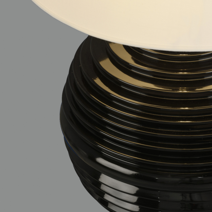 Lampa de masa inalta TARIFA, negru/alb, 1*E27, inaltime 65 cm - ACB [3]