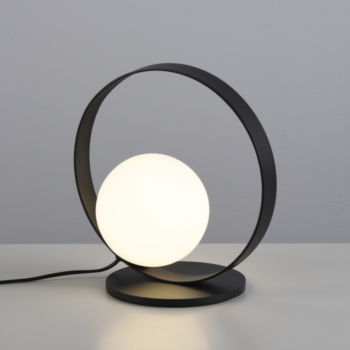 Lampa de masa LED HALO, negru/alb, 2700-3000K, 370 lm, diametru 26 cm - ACB [2]