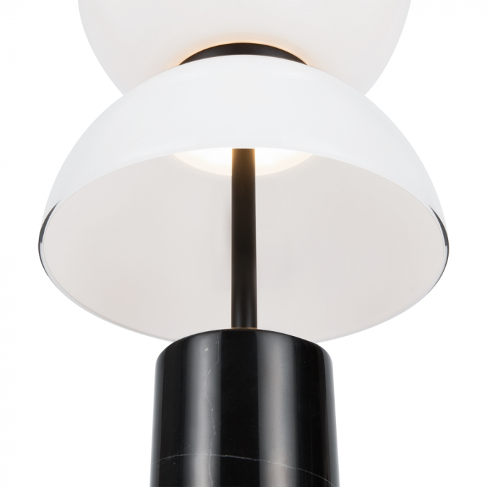 Lampa de masa LED KYOTO, negru/alb, inaltime 46 cm - MAYTONI [2]